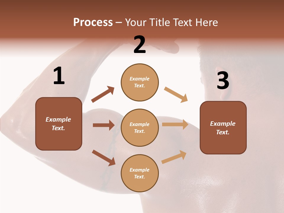 Naked Sport Ripped PowerPoint Template