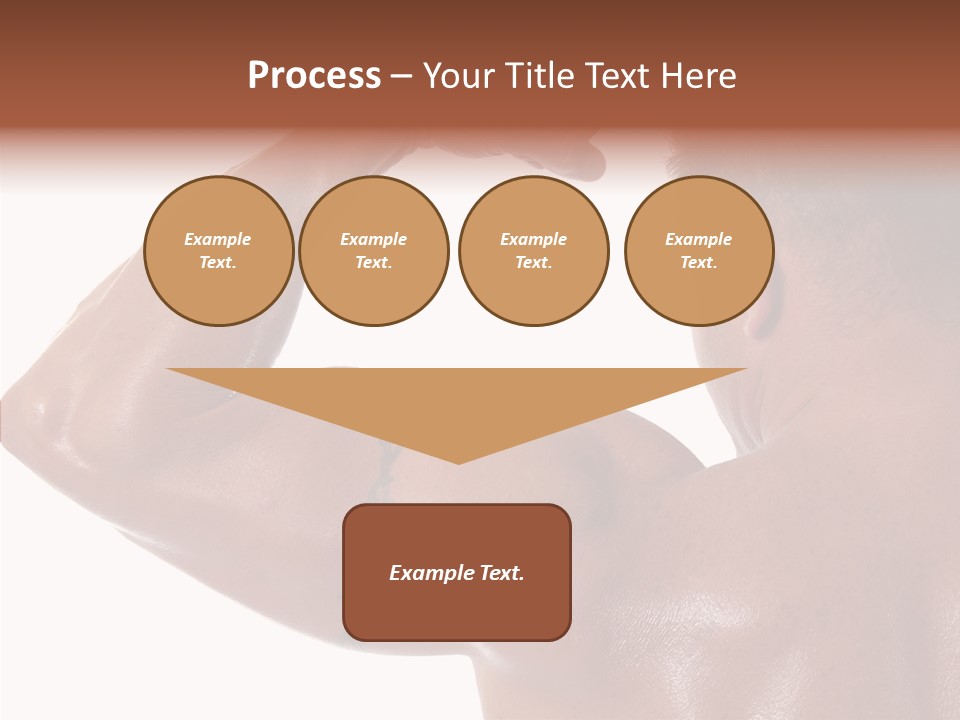 Naked Sport Ripped PowerPoint Template