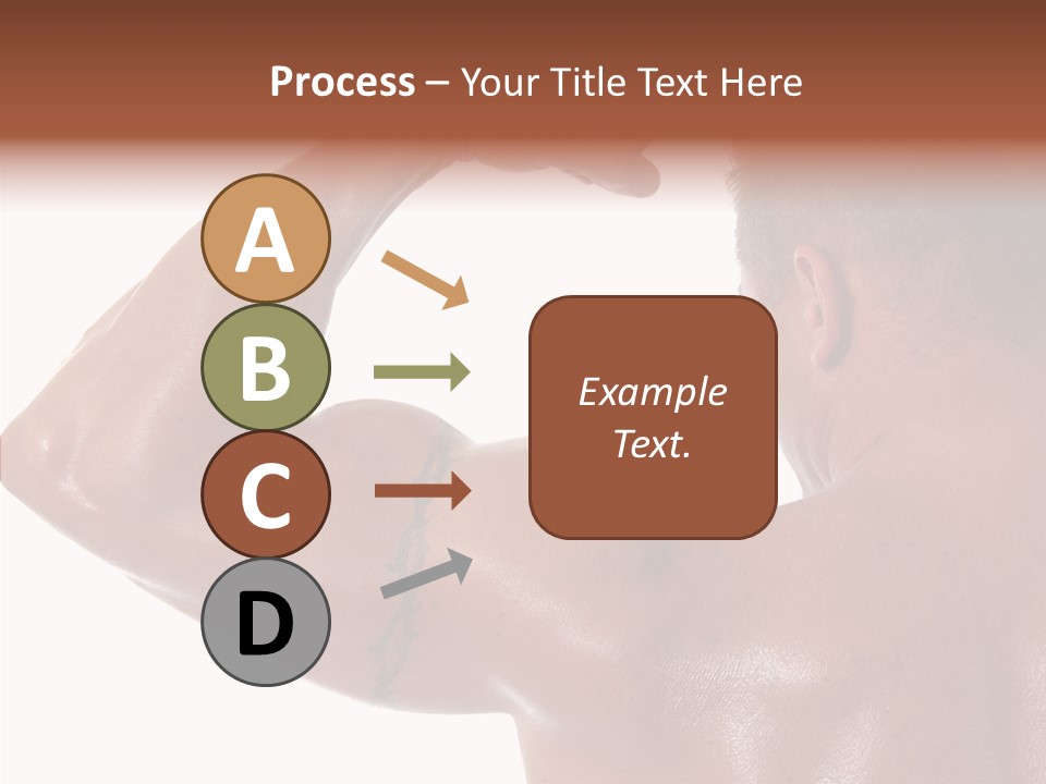 Naked Sport Ripped PowerPoint Template