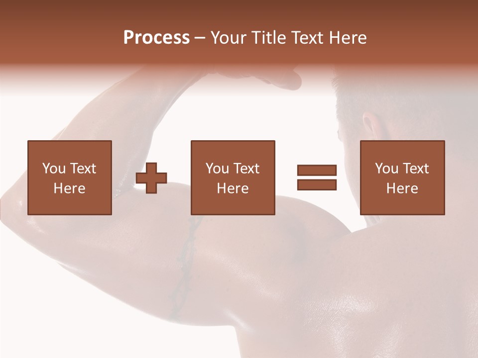 Naked Sport Ripped PowerPoint Template