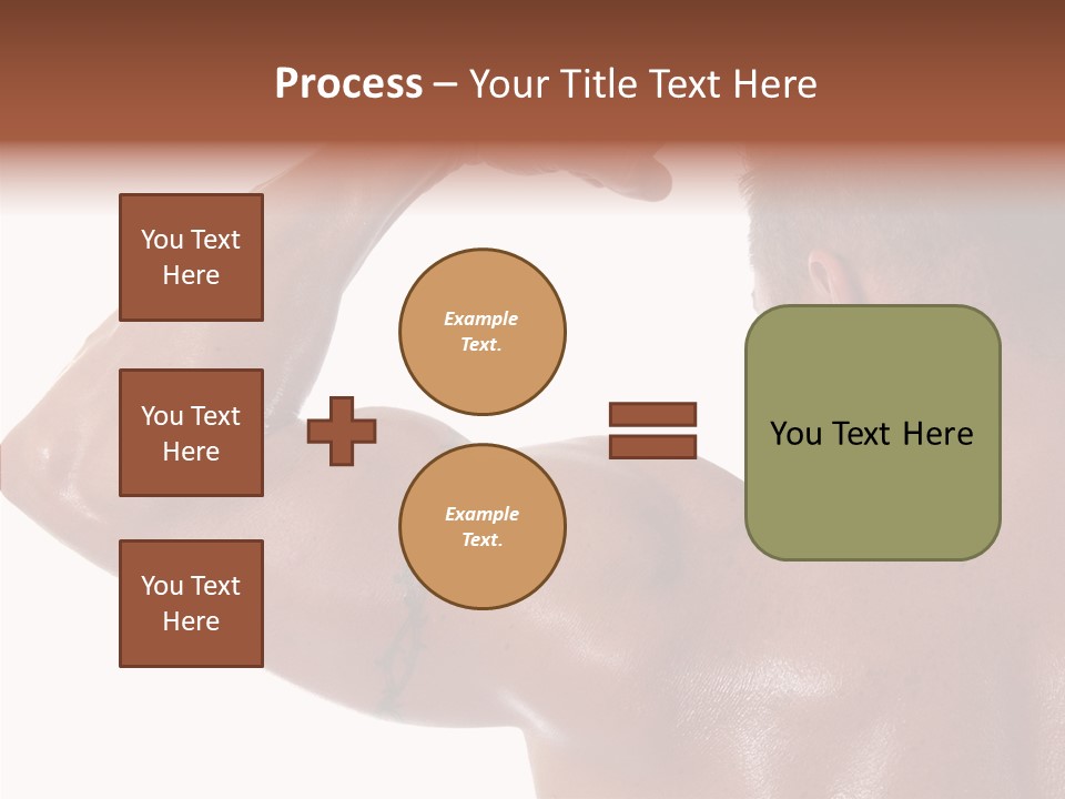 Naked Sport Ripped PowerPoint Template