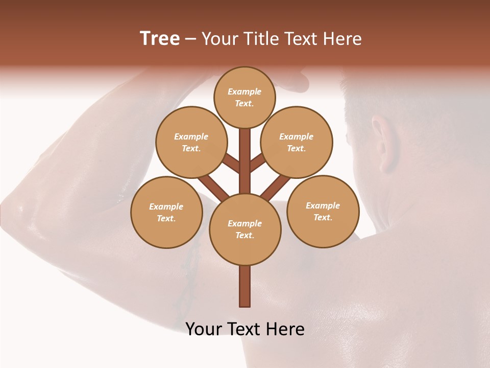 Naked Sport Ripped PowerPoint Template