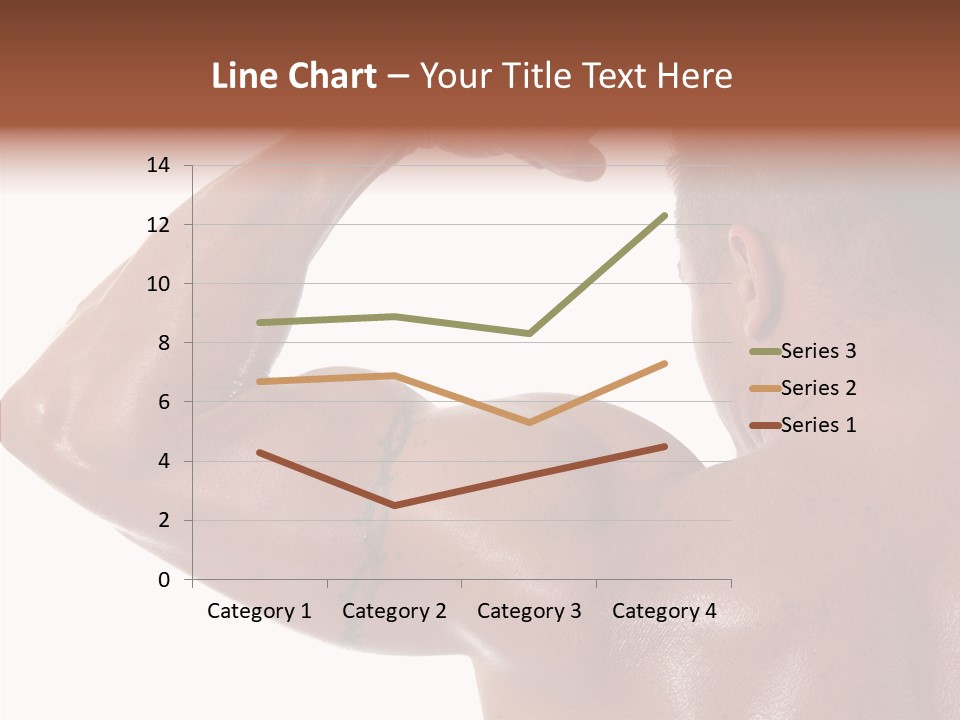 Naked Sport Ripped PowerPoint Template