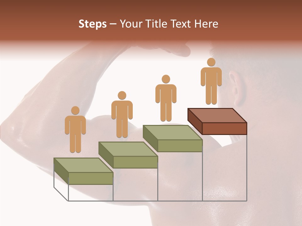 Naked Sport Ripped PowerPoint Template