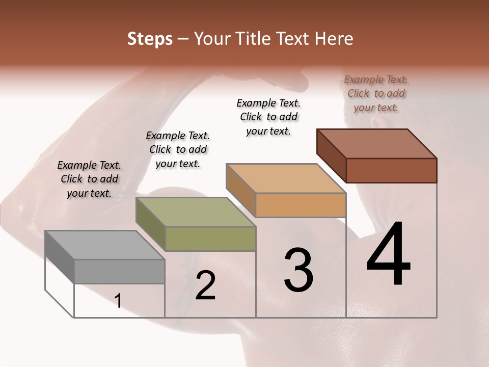 Naked Sport Ripped PowerPoint Template