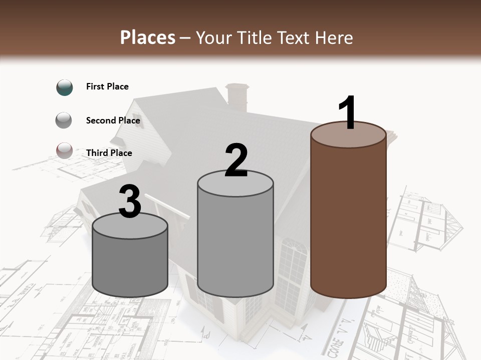 Residential Roof Estate PowerPoint Template