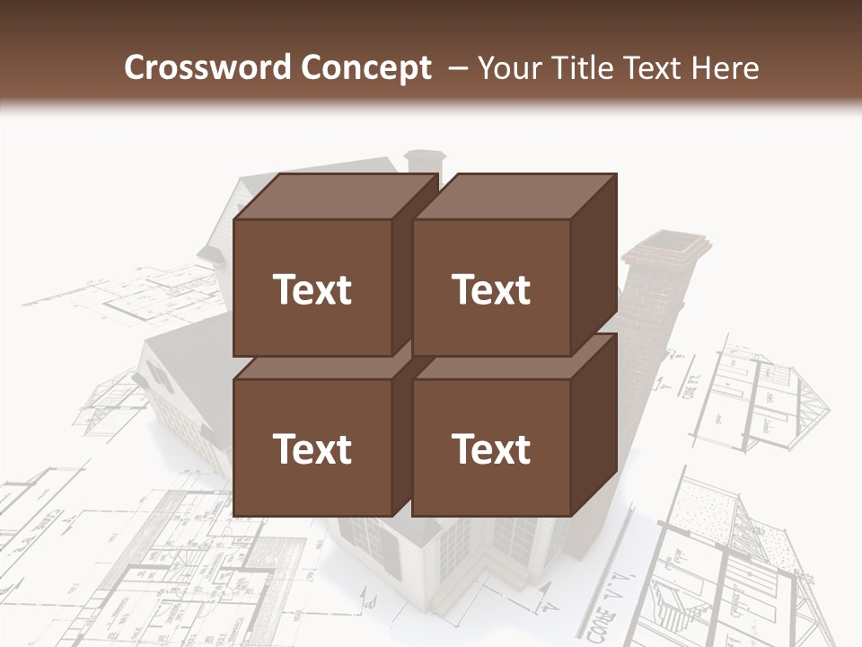 Residential Roof Estate PowerPoint Template