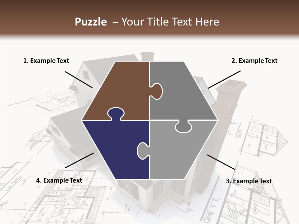 Residential Roof Estate PowerPoint Template