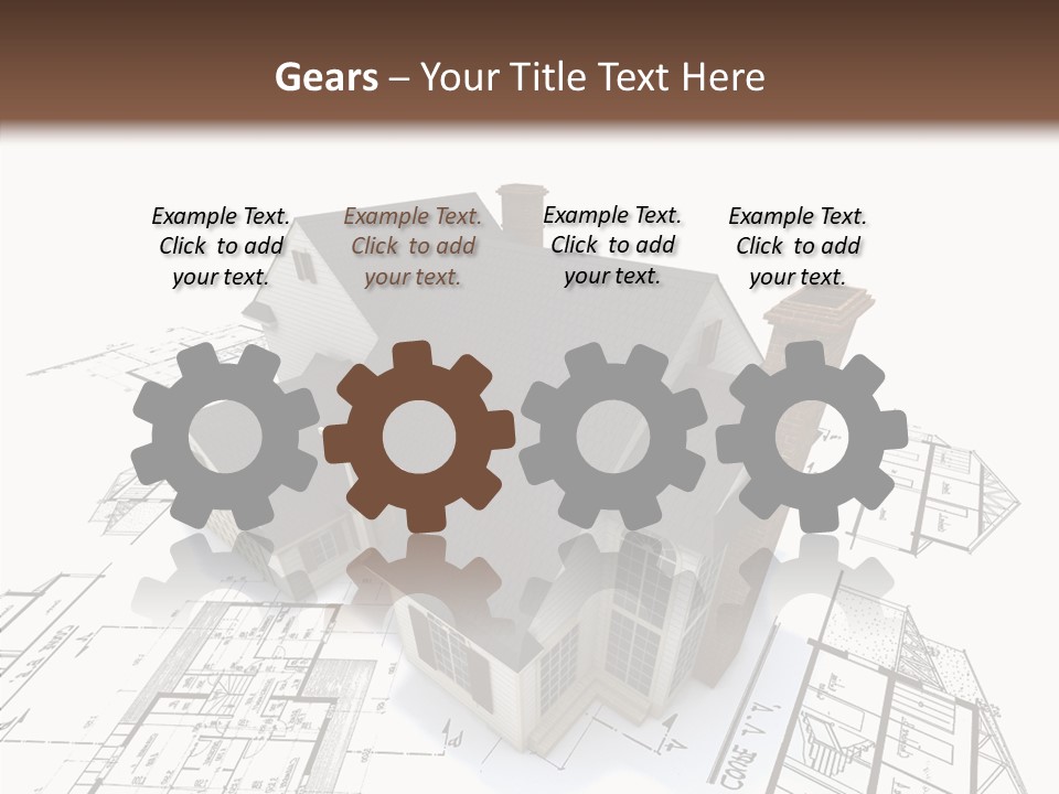 Residential Roof Estate PowerPoint Template