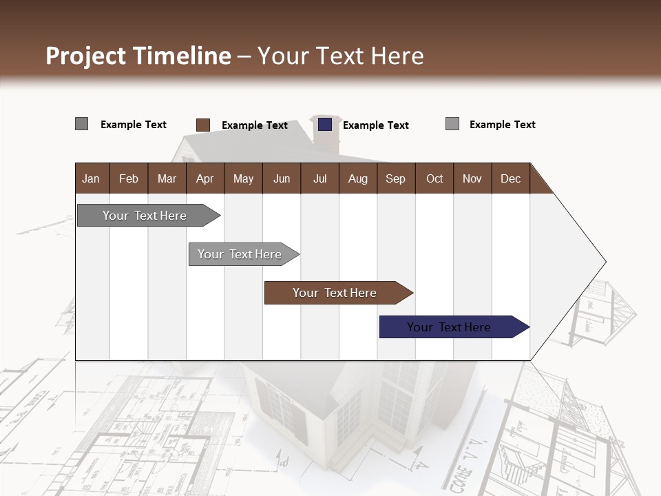 Residential Roof Estate PowerPoint Template