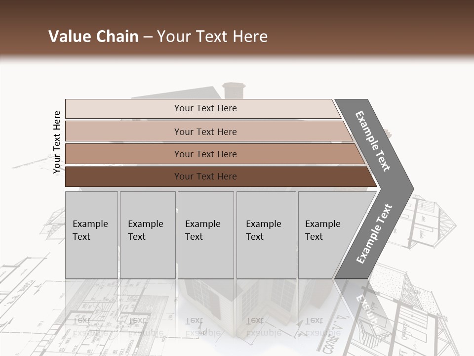 Residential Roof Estate PowerPoint Template