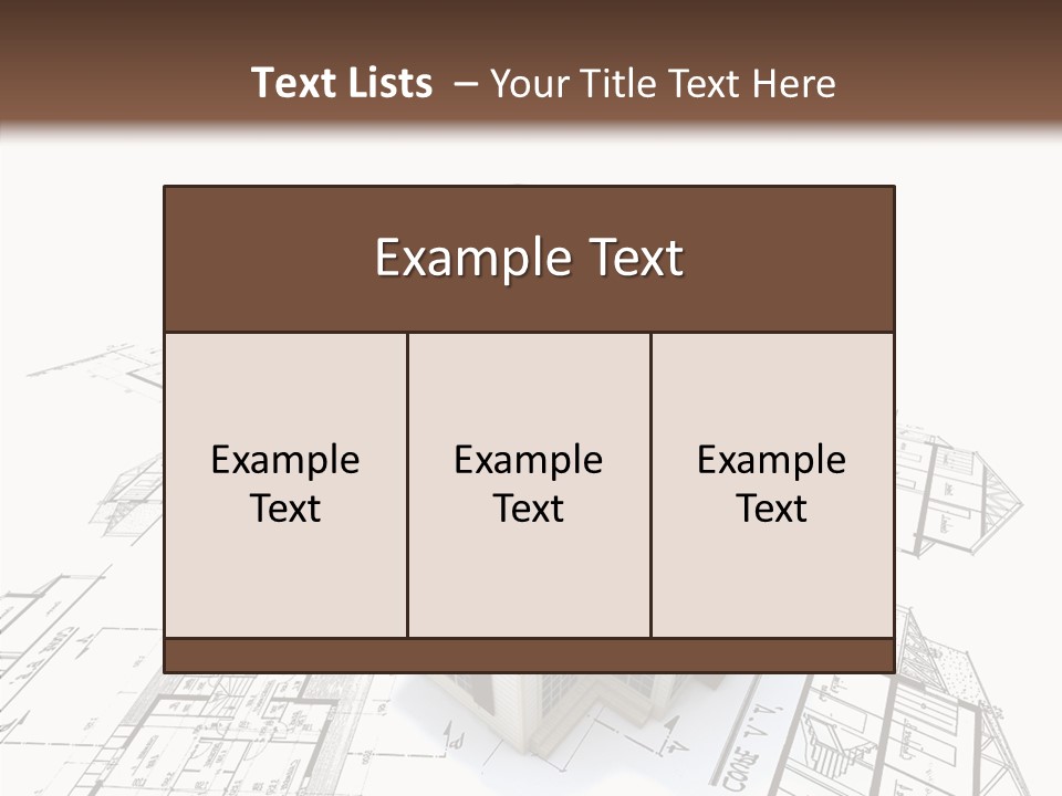 Residential Roof Estate PowerPoint Template