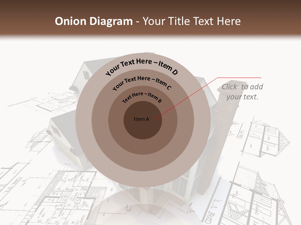 Residential Roof Estate PowerPoint Template