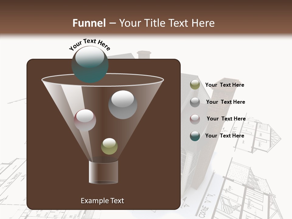 Residential Roof Estate PowerPoint Template