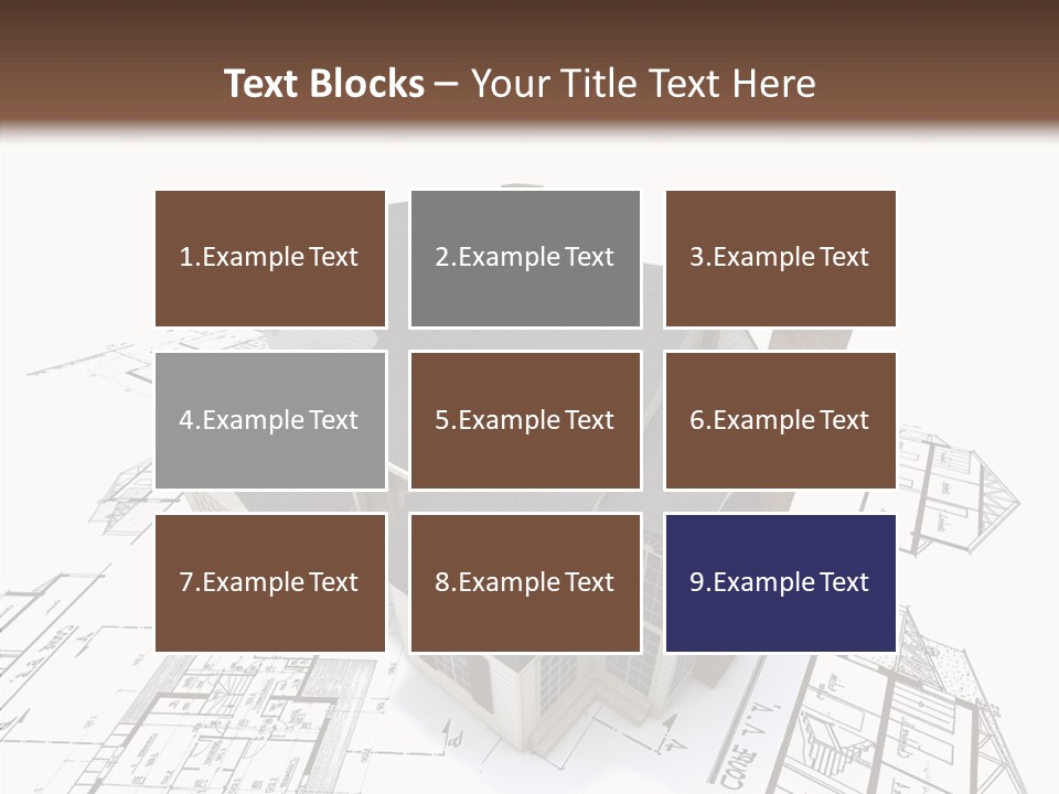 Residential Roof Estate PowerPoint Template