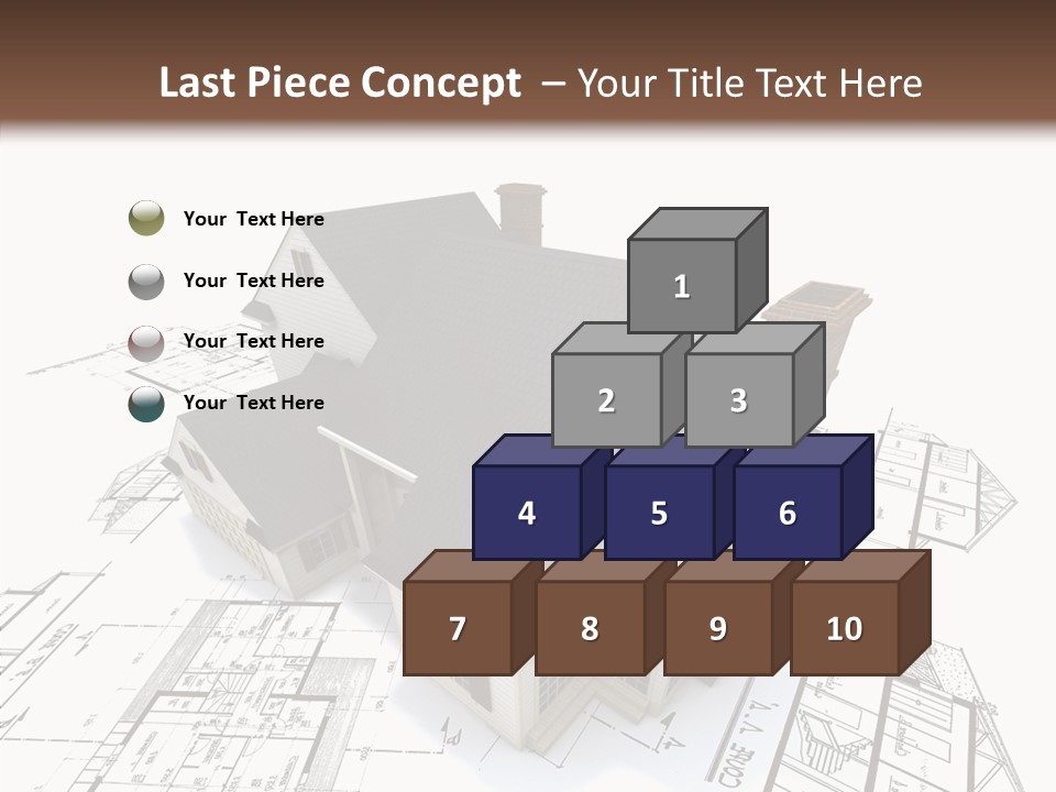 Residential Roof Estate PowerPoint Template
