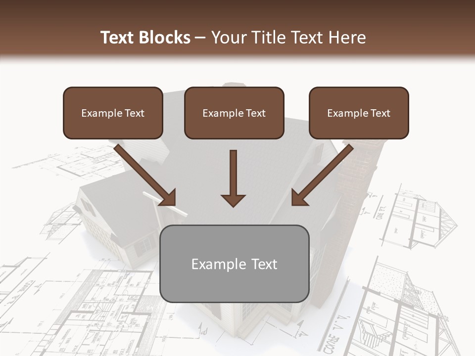 Residential Roof Estate PowerPoint Template