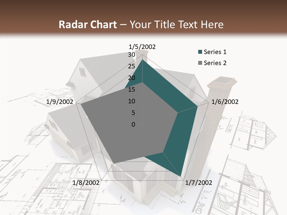 Residential Roof Estate PowerPoint Template