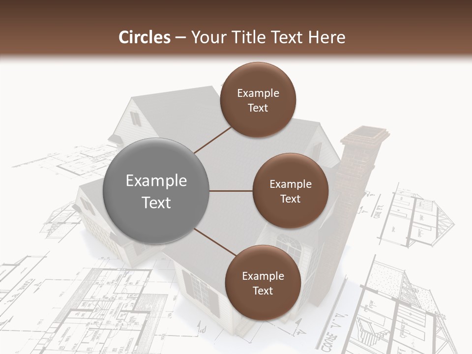 Residential Roof Estate PowerPoint Template