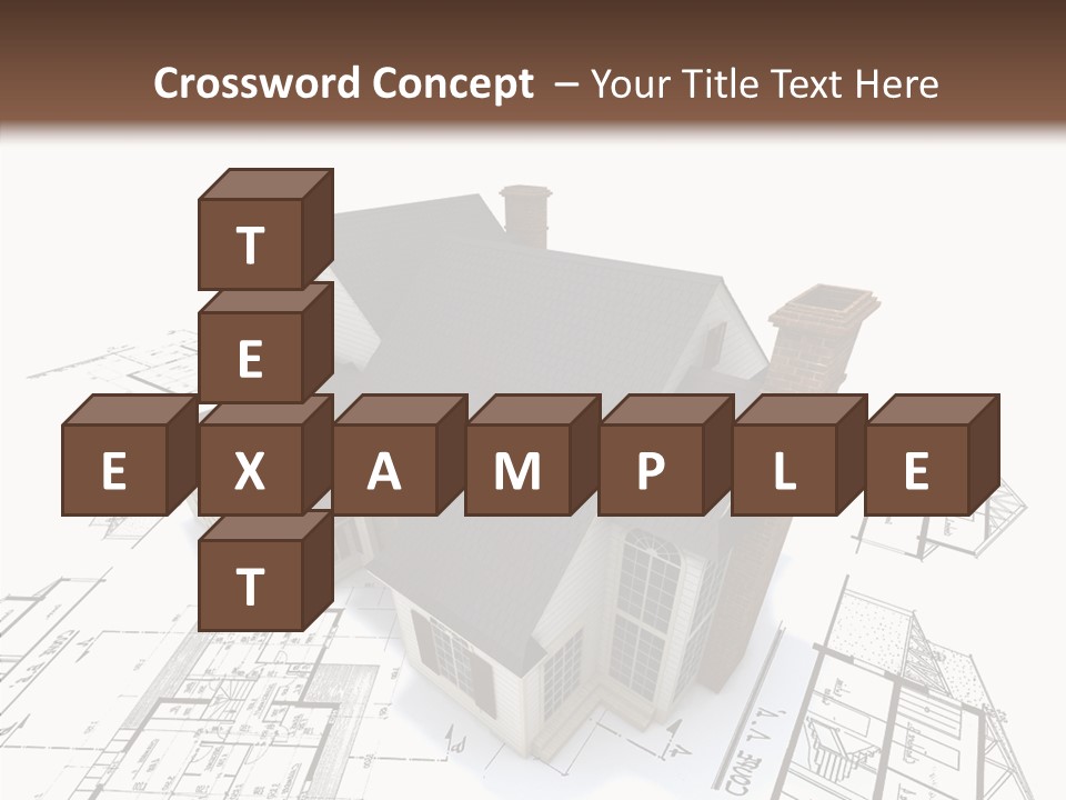 Residential Roof Estate PowerPoint Template