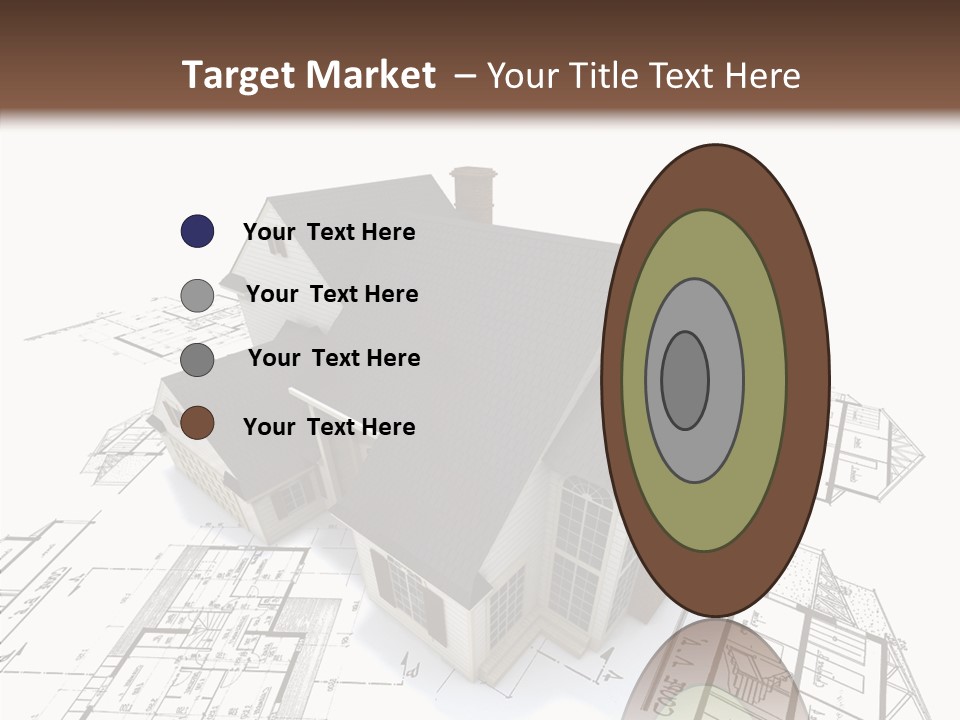 Residential Roof Estate PowerPoint Template
