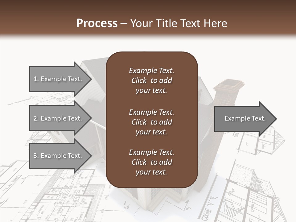 Residential Roof Estate PowerPoint Template