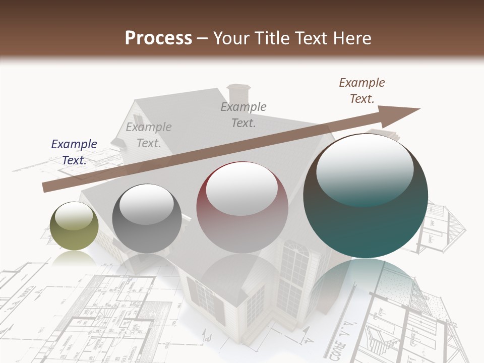 Residential Roof Estate PowerPoint Template