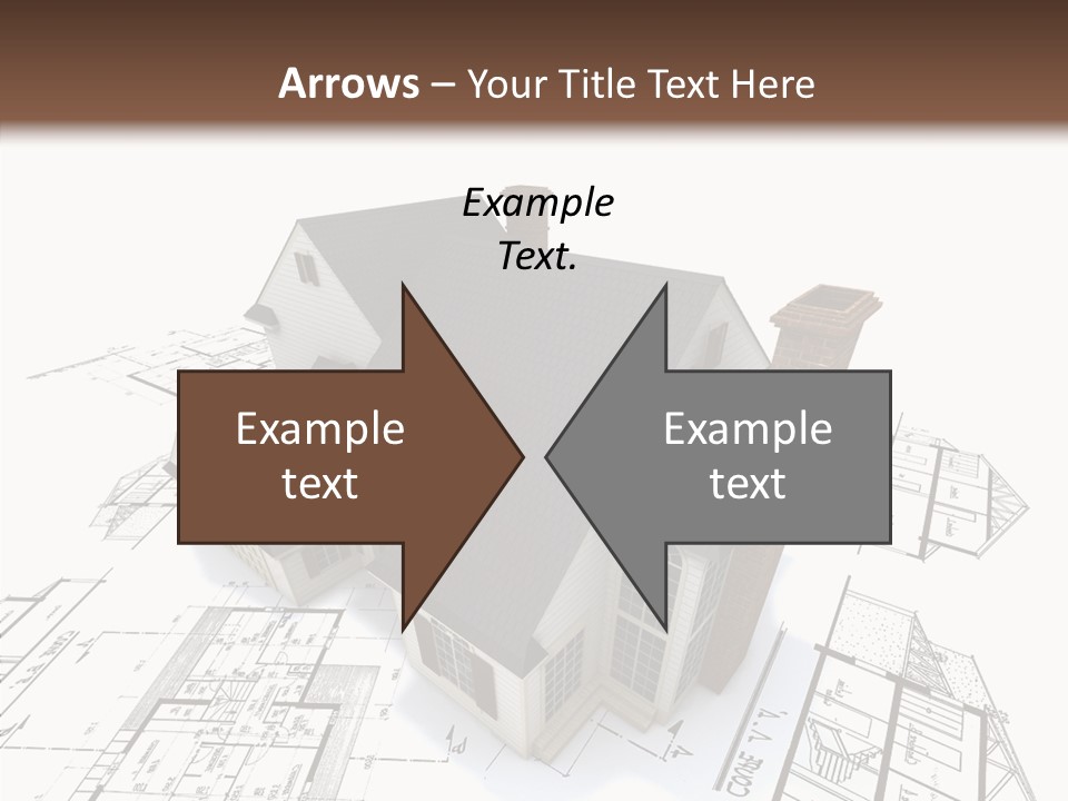 Residential Roof Estate PowerPoint Template