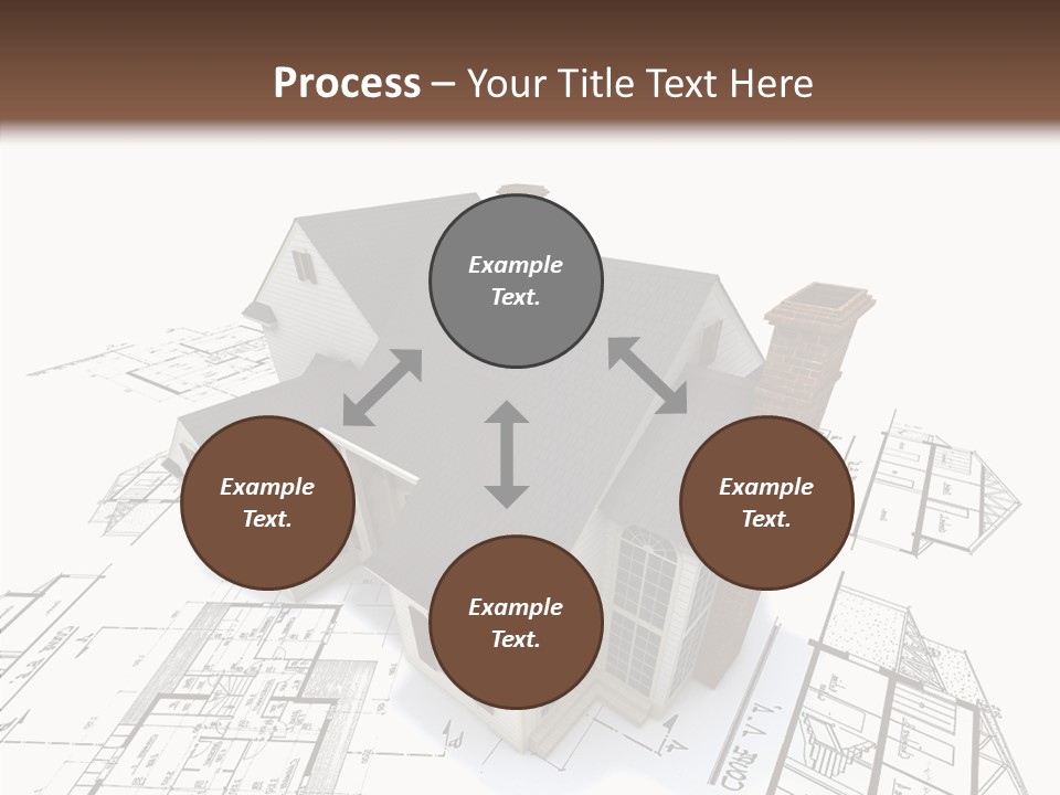 Residential Roof Estate PowerPoint Template