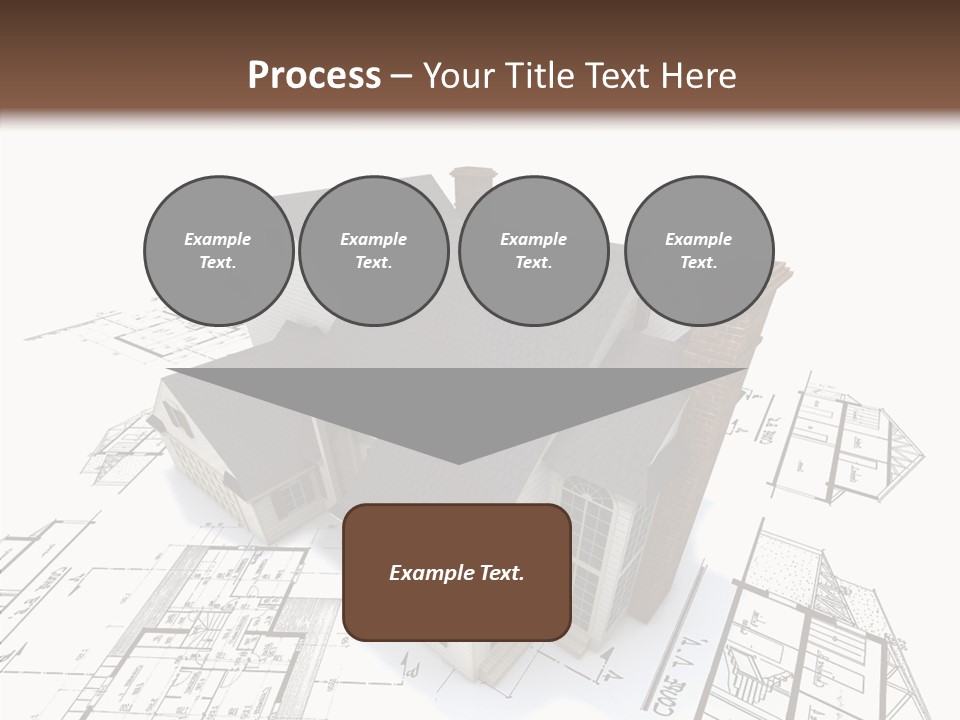 Residential Roof Estate PowerPoint Template