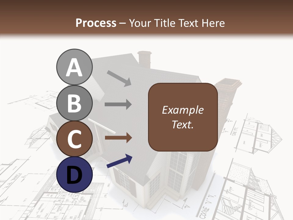 Residential Roof Estate PowerPoint Template