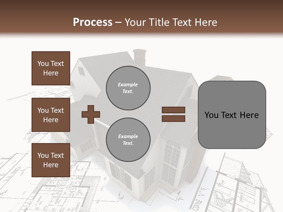 Residential Roof Estate PowerPoint Template