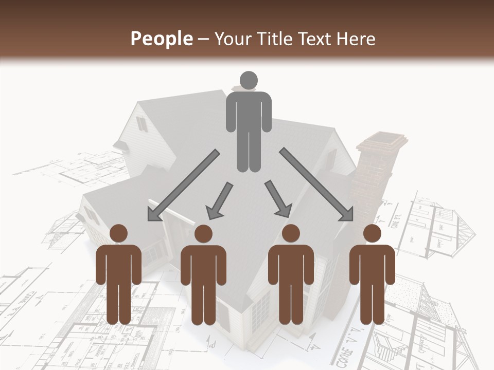 Residential Roof Estate PowerPoint Template