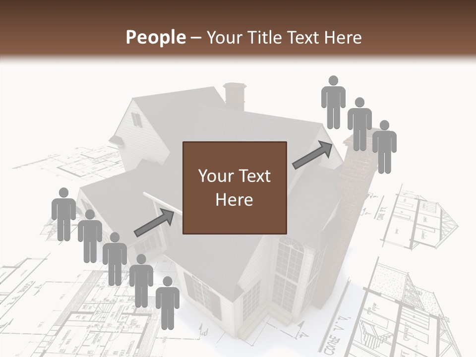 Residential Roof Estate PowerPoint Template