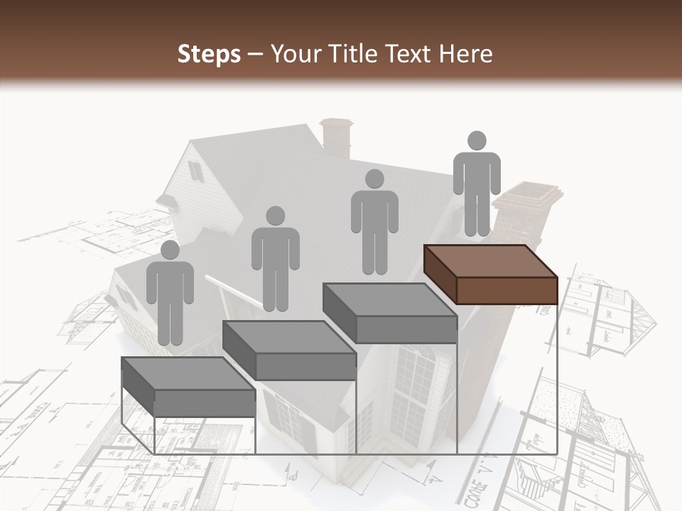 Residential Roof Estate PowerPoint Template