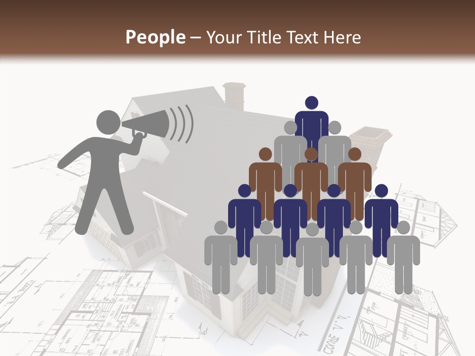 Residential Roof Estate PowerPoint Template