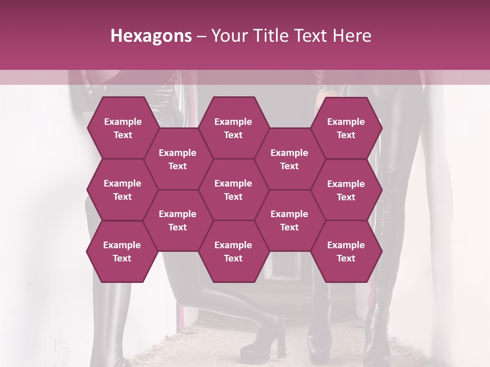 Overalls Twins Blonde PowerPoint Template