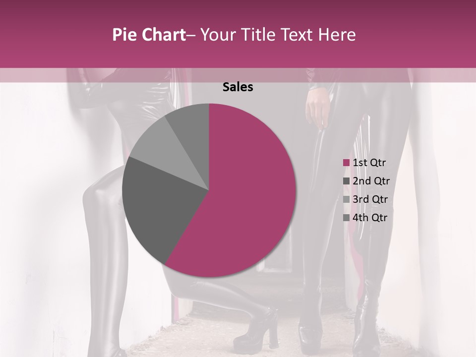 Overalls Twins Blonde PowerPoint Template