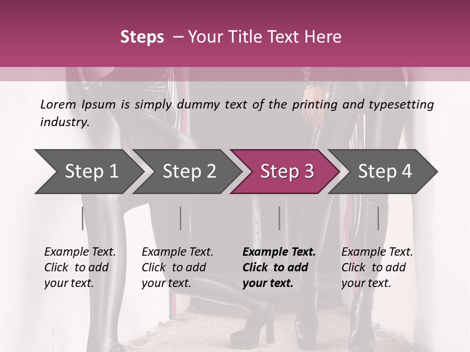 Overalls Twins Blonde PowerPoint Template