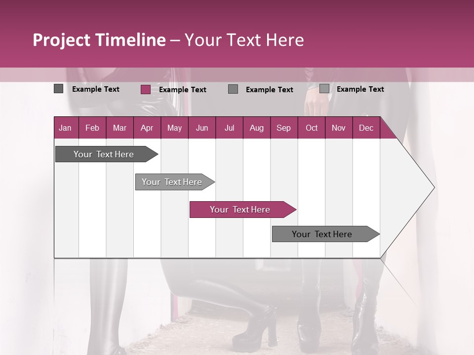 Overalls Twins Blonde PowerPoint Template