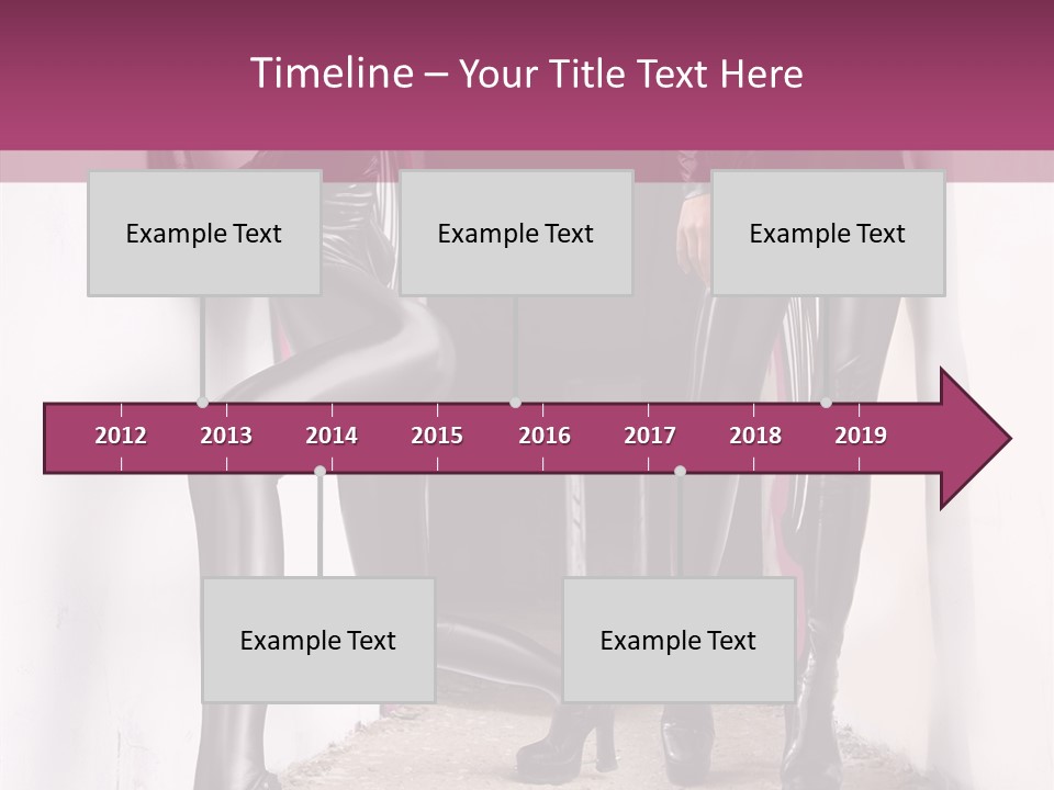 Overalls Twins Blonde PowerPoint Template