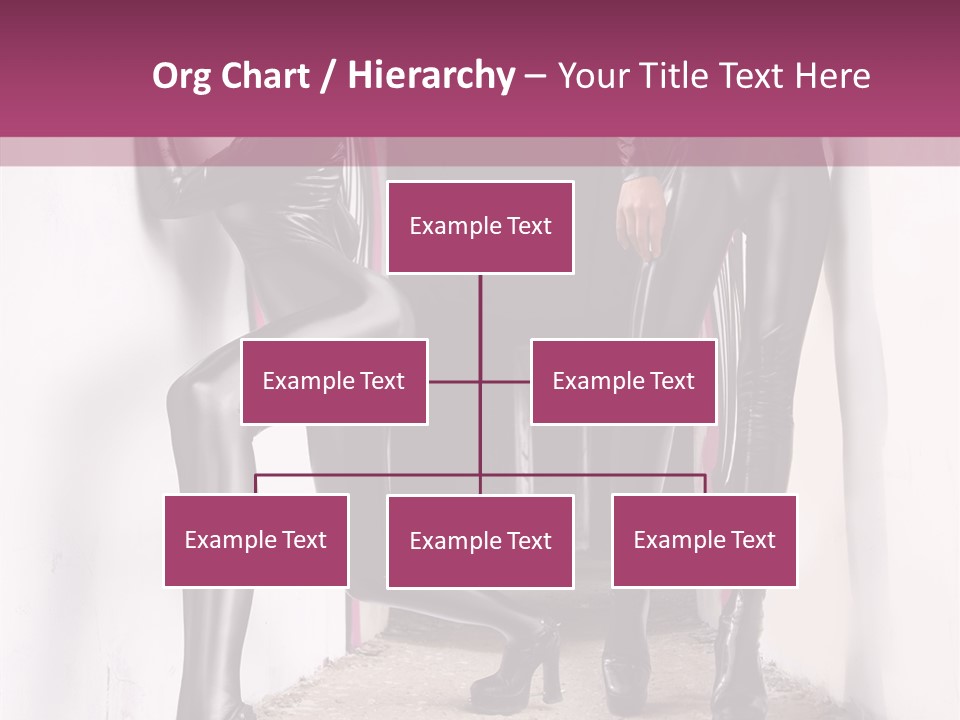 Overalls Twins Blonde PowerPoint Template