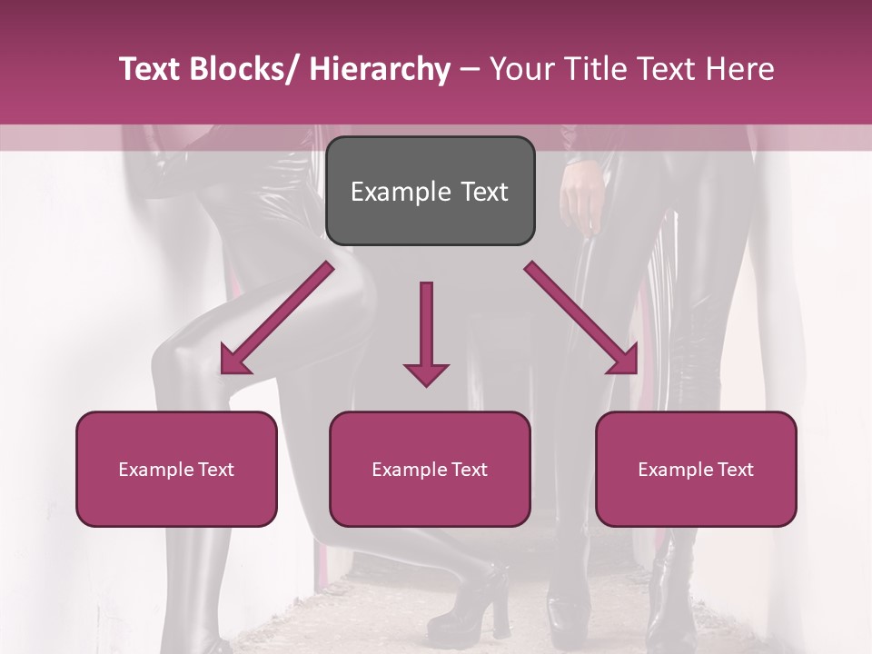 Overalls Twins Blonde PowerPoint Template