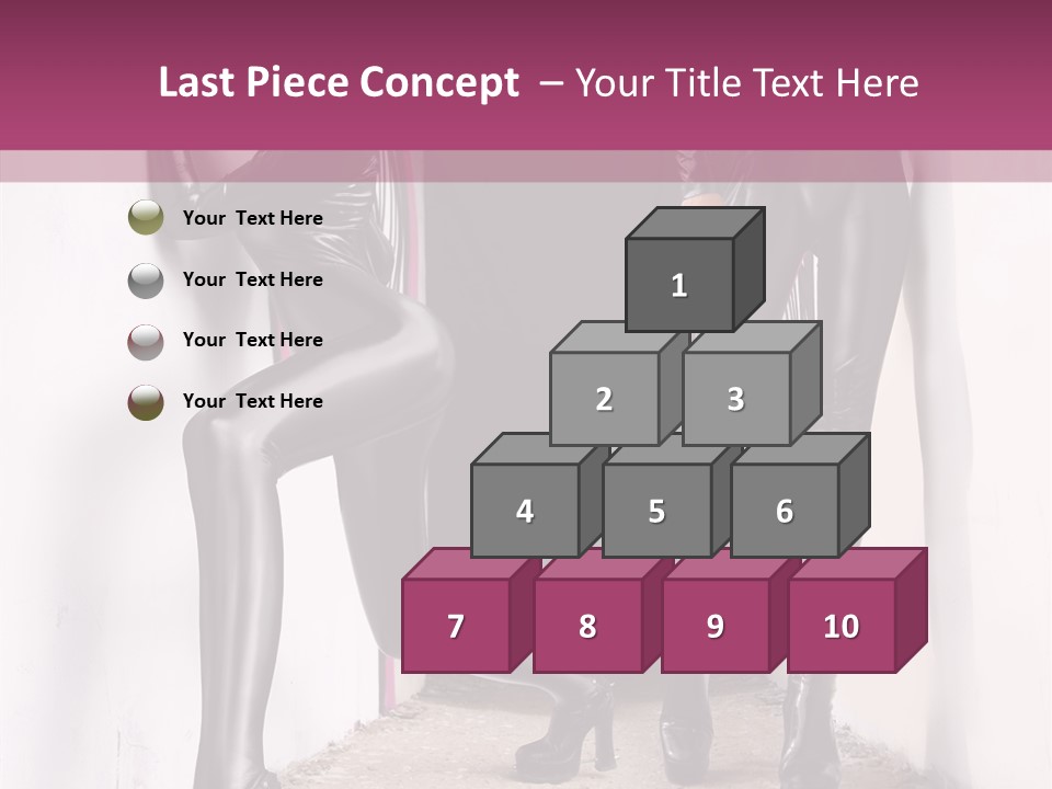 Overalls Twins Blonde PowerPoint Template