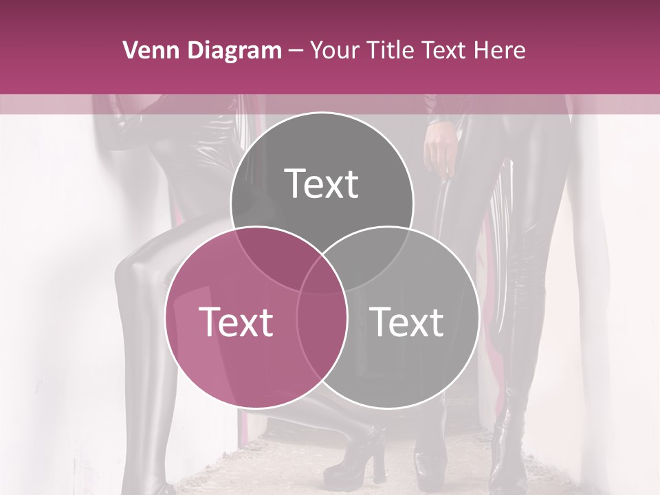 Overalls Twins Blonde PowerPoint Template