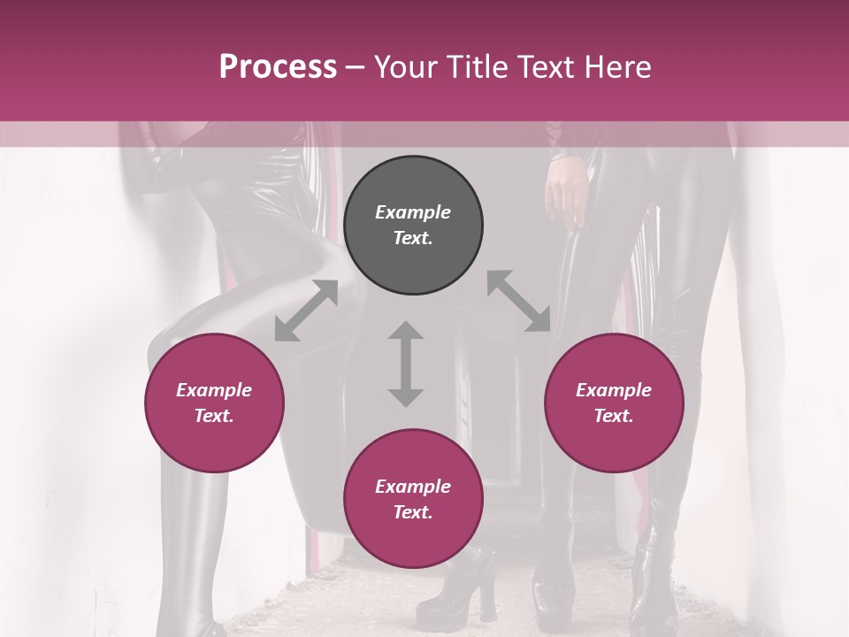 Overalls Twins Blonde PowerPoint Template