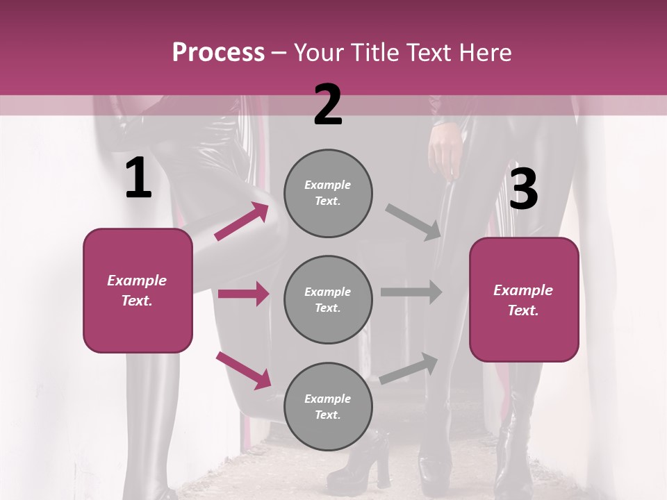 Overalls Twins Blonde PowerPoint Template