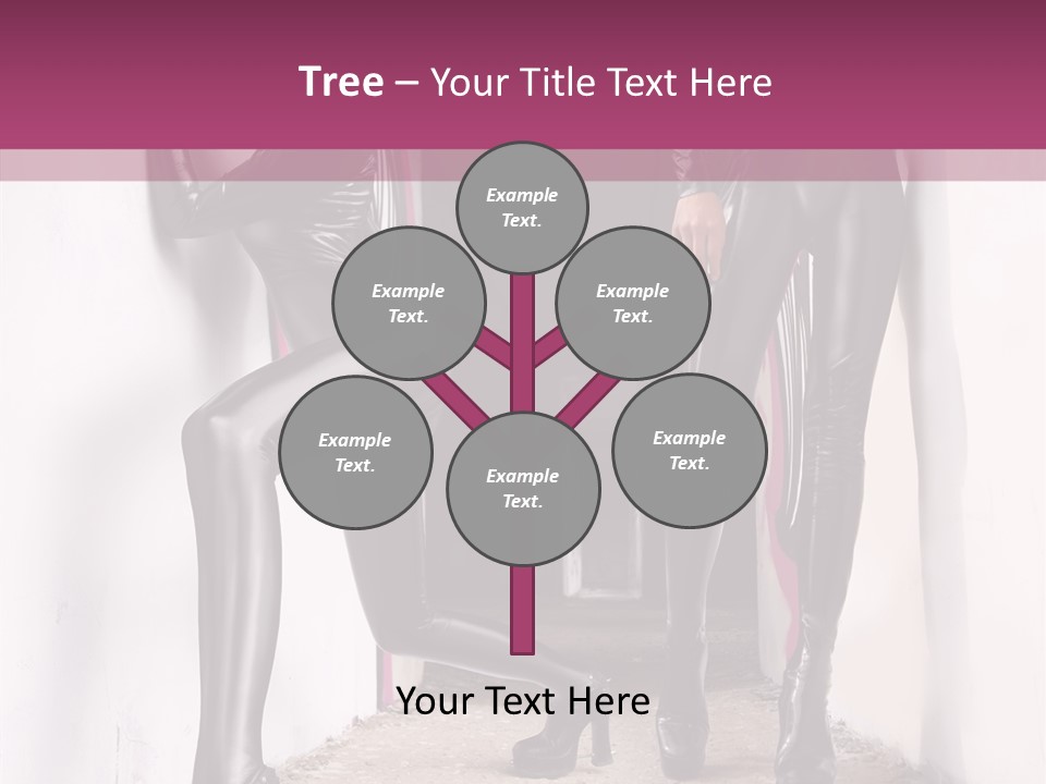 Overalls Twins Blonde PowerPoint Template