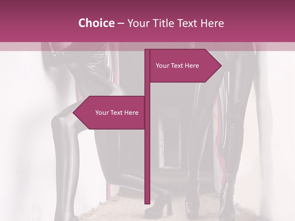 Overalls Twins Blonde PowerPoint Template