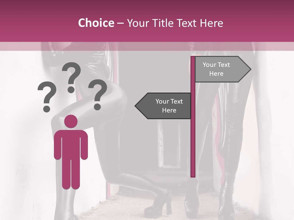 Overalls Twins Blonde PowerPoint Template